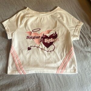 Sugar and Spice baby doll tee